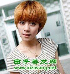 女学生短发发型图片,女学生时尚发型大盘点