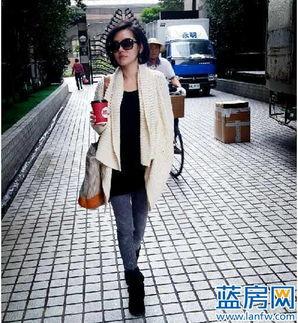 徐熙娣生活照街拍,随性魅力，尽显个性风采